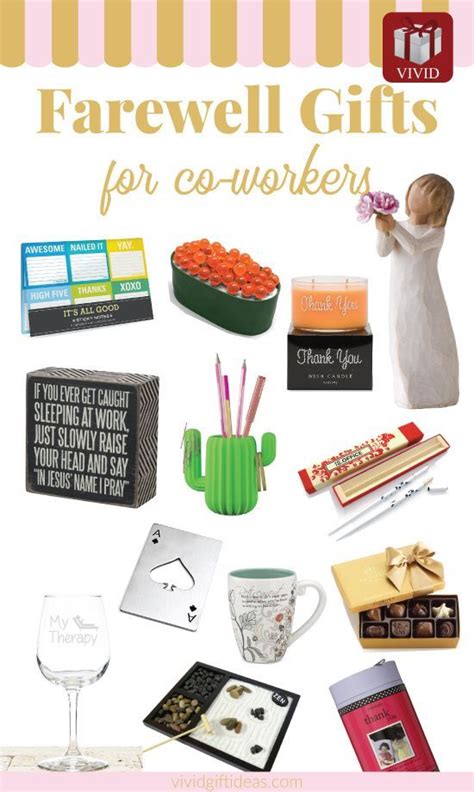 goodbye gifts for coworkers|thoughtful gifts for coworkers.